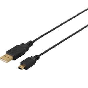 �o�b�t�@���[�i�T�v���C�j USB2.0�P�[�u��(A to miniB) �X���� 2m �u���b�N BSUAMNSM220BK