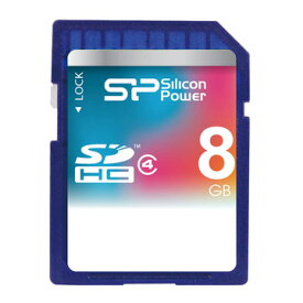 シリコンパワー(Silicon Power) SDHCカード 8GB (Class4) SP008GBSDH004V10