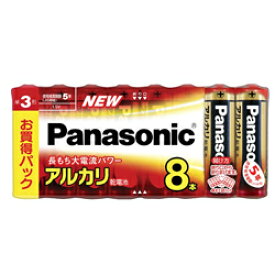 パナソニック(家電) アルカリ乾電池 単3形 8本シュリンクパック LR6XJ/8SW
