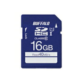 BUFFALO UHS-I Class1 SDHCカード 16GB RSDC-016GU1S