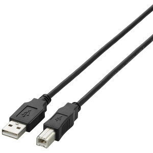 �G���R�� USB2.0�P�[�u��/A-B/�m�[�}��/1.5m/�u���b�N U2C-BN15BK