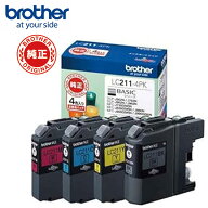 ブラザー工業 インクカートリッジ お徳用4色パック LC211-4PK