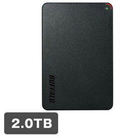 バッファロー USB3.1(Gen1)/3.0 ポータブルHDD 2TB ブラック HD-NRPCF2.0-GB