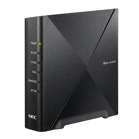 NEC 無線LANルーター Aterm(親機/Wi-Fi6/1201+300Mbps/11ax対応/IPv6対応) PA-WX1500HP