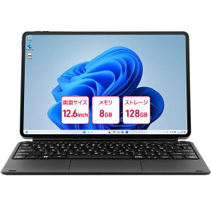 aiwa tab WS12H Windows11Home 12.6C` 2in1^ubg^PC(Intel N100 QuadCore/8GB/SSD128GB/Windows11Home 64bit/12.6^/SIMXbg:Ȃ/𑜓x:2560x1600) JA4-TBW1201-H