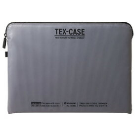 キングジム ◇TEX-CASE テクスケース Lサイズ グレ- TXC100-GY