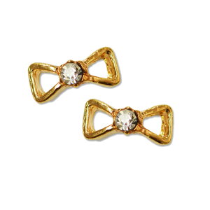 2��set ���^���p�[�c �l�C���W���G���[ �W���G�����{�� �R�b�p�[ MP0064 9mm×4mm/ jewel rich copper