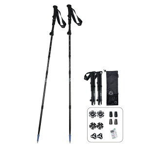 Hiking Life 1�N�ۏ� �g���b�L���O�|�[�� �o�R�p�X�g�b�N �E�H�[�L���O�|�[�� ���y�� �R���p�N�g ���[�ܕt�� �g���C�������j���O �|�[�� �܂肽���ݎ� �g�������|�[�� �܂肽���� �J�[�{�� ��