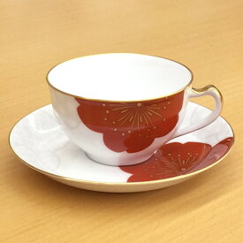皇室御用達 大倉陶園 日本製 桜シリーズ 吉祥桜 コーヒーカップ＆ソーサー 235ml [ブランドロゴ入りギフトBOX] 人気 ギフト 御祝 結婚祝 出産祝 新築祝 結婚内祝 出産内祝 新築内祝 各種内祝 快気祝 景品 記念品 歳祝