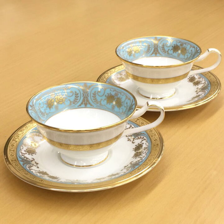 楽天市場】ノリタケ ( NORITAKE ) 日本製 ジョージアンターコイズ 