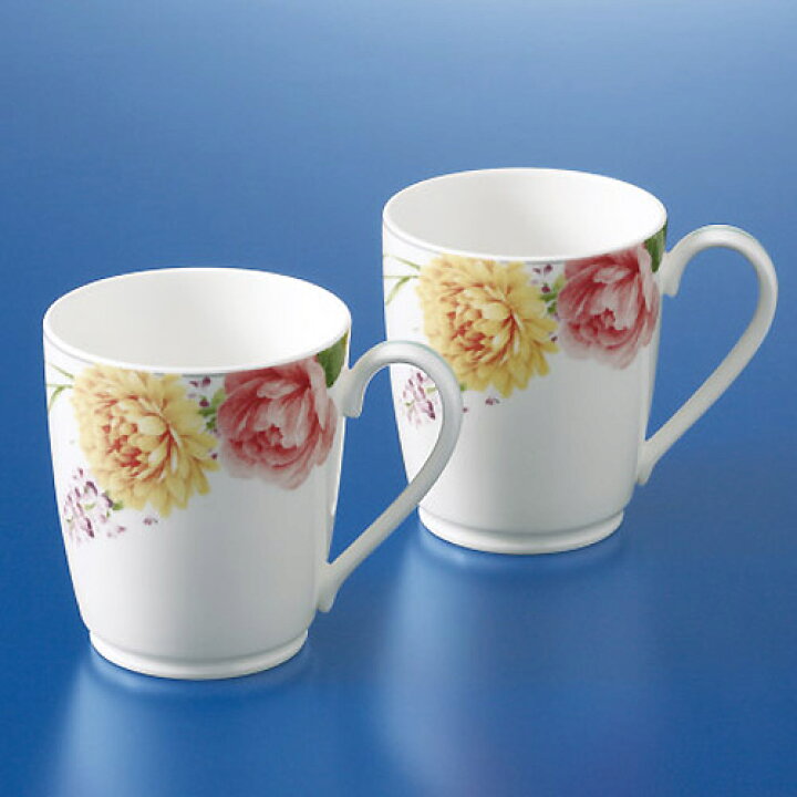 楽天市場】ノリタケ ( NORITAKE ) ココフルール ペアマグカップ 295ml 