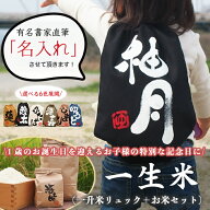一生餅/一升餅の新スタイル一升米/名前入りリュック【一歳の誕生日に一升餅（一生餅）/小分けも簡単】【…
