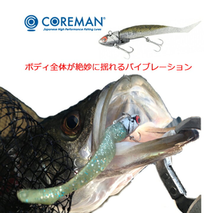 楽天市場 コアマン Vj 16 バイブレーションジグヘッドcoreman Vj 16 Vibration Jighead 釣具 フィッシング バイブレーション ワーム ジグヘッド おすすめ 通販 シーバス アルカリシャッド ヒラメ 青物 彦星フィッシング