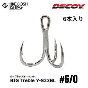 JcC` fRC rbOgu Y-S23BL #6/0 TIN (Aqua Block) 6{ 4989540310106 KATSUICHI DECOY BIG TREBLE ނ ދ ނ蓹 tBbVO tbN ނj gutbN o[uX GT q}T }O