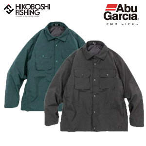 アブガルシア パデッドシャツアウター M~XL AbuGarcia Padded Shirts Outer 釣り 釣具 釣り道具 フィッシング ウエア アウター 保温 防風 防寒 メンズ レディース おかっぱり ランガン ライトゲーム