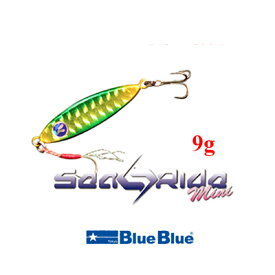 ブルーブルー　メタルジグ　シーライドミニ 9gBlueBlue　Sea Ride Mini 9g釣具　フィッシング　メタルジグ　おすすめ　通販　ライトジギング　アジング　ライトゲーム　ショアジギング　ショアスロー【メール便3個までOK】