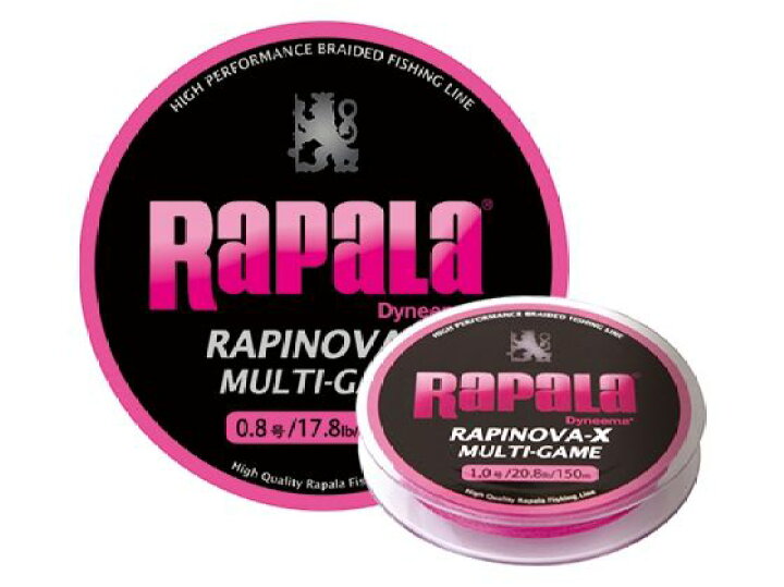 楽天市場 ラパラ ラピノヴァx ピンク0 18号 6lb 100mrapala Rapinova X Multi Game Pink 6lb釣具 フィッシング Peライン ライトゲーム おすすめ アジング メバリング 仕掛け 通販 アジ メバル トラウト メール便3個までok 彦星フィッシング