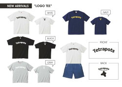 テトラポッツロゴTロゴTEEネイビーTシャツモンゴル800モンパチTetrapotsLOGOTEE/NAVY【1枚までメール便OK】釣り具フィッシングTシャツウェア半袖磯釣りルアーモンパチモンゴル800高里悟