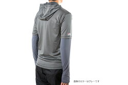 アブガルシアレイヤードフーディー2ネイビー×レッドジップ×デザートカモAbuGarciaLayeredHoodie2【メール便1枚までOK】通販フィッシング釣り具ウェアパーカー長袖重ね着ネックガード日焼け止め紫外線
