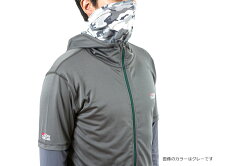 アブガルシアレイヤードフーディー2ネイビー×レッドジップ×デザートカモAbuGarciaLayeredHoodie2【メール便1枚までOK】通販フィッシング釣り具ウェアパーカー長袖重ね着ネックガード日焼け止め紫外線