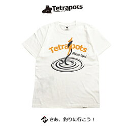テトラポッツスクイッドTEEBWHバニラホワイトTPT040Tシャツ半袖TetrapotsSQUIDTEE【1枚までメール便OK】通販釣り具フィッシングTシャツウェアウエア半袖エギイカモンパチ