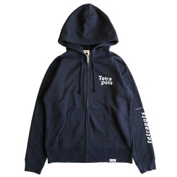 【あす楽対応】テトラポッツテトラポッツパーカーTPO-017ネイビー長袖TetrapotsTRPSPARKANAVY釣り具フィッシングTシャツウェア半袖磯釣りルアーモンパチモンゴル800高里悟