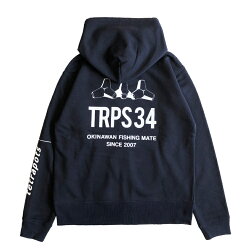 【あす楽対応】テトラポッツテトラポッツパーカーTPO-017ネイビー長袖TetrapotsTRPSPARKANAVY釣り具フィッシングTシャツウェア半袖磯釣りルアーモンパチモンゴル800高里悟