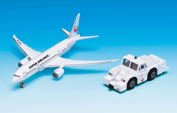 Amazon.co.jp: ダイキャスト エアポートセット JAL 777 トリプル