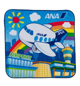 飛行機　ハンドタオル ANA ポップひこうき