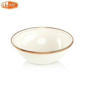 ジーエスアイ GSI キャンプ 食器 ホーロー メサ 6inch ミキシングボウル クリーム GSI11876512114000