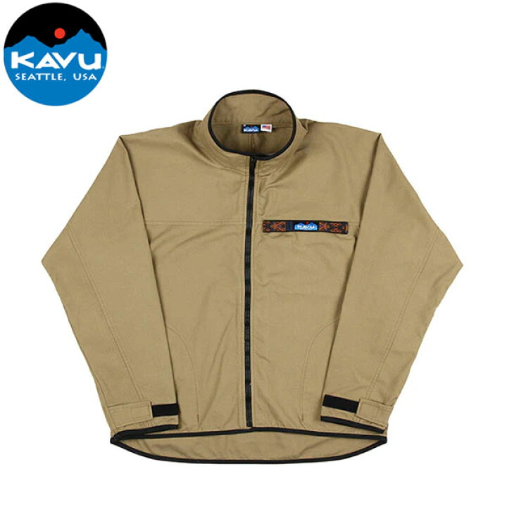 楽天市場】カブー KAVU メンズ フルジップ スローシャツ ヘリテージ 