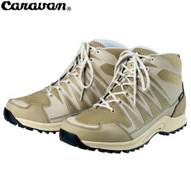 CARAVAN キャラバン トレッキングシューズ 登山靴 C1_LIGHT MID 459サンド ユニセックス メンズ レディース ミッドカット 防水 透湿 ゴアテックス 0010116 CAR0010116459
