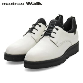 マドラスウォーク madras Walk レディース ゴアテックス レースアップシューズ MWL1109 WHITE 防水透湿 通勤 通学 MADMWL1109WHT