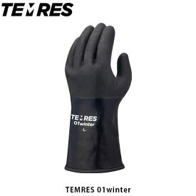 TEMRES 01winter グローブ 防寒 防水 ウィンターアクティビティ アウトドア 冬 雪 作業 手袋 黒 テムレス ショーワグローブ TEMRES01WIN