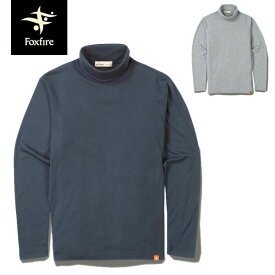 フォックスファイヤー Foxfire メンズ トップス ハイネック 長袖 カットソー TSサーマルスムースハイネック TS Thermal Smooth High-neck シンプル FOX5115350