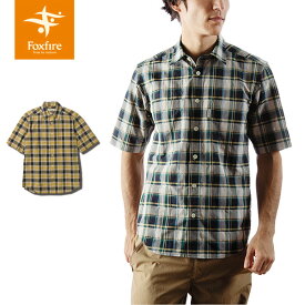 フォックスファイヤー Foxfire メンズ シャツ 半袖 CシールドプレザントシャツS/S FOX5212418