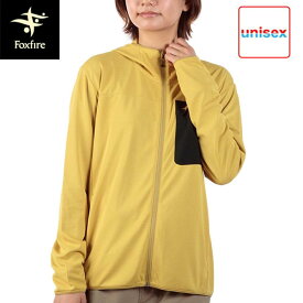 フォックスファイヤー Foxfire メンズ レディース パーカー SCプリモフーディ イエロー(030) 防虫 吸汗 スコーロン UVカット FOX5215591030
