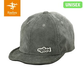 セール フォックスファイヤー Foxfire 帽子 キャップ シンプルコールキャップ Simple Corduroy Cap キャンプ ユニセックス メンズ レディース アウトドア ダークグレー T-FOX5422230022
