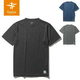 フォックスファイヤー Foxfire メンズ Tシャツ 半袖 カットソー TS EXストレッチクルーS/S TS EX Stretch Crew S/S アウトドア FOX5215334