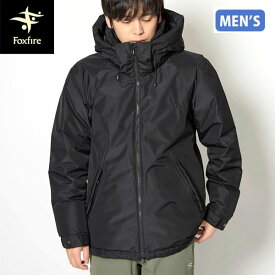 フォックスファイヤー Foxfire メンズ ダウンジャケット ゴアテックス GORETEX WSランブラージャケット ブラック(025) 透湿防風 FOX7313585025