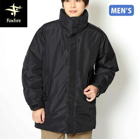 フォックスファイヤー Foxfire メンズ ダウンコート ゴアテックス GORETEX WSミドルコート ブラック(025) 透湿防風 FOX7313586025