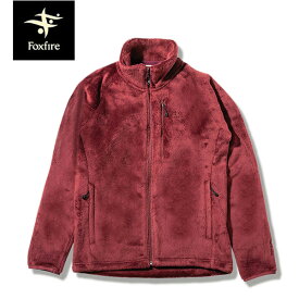 フォックスファイヤー Foxfire レディース フリースジャケット ハグロフトフリースジャケット 軽量 保温性 防寒 静電気防止 アウターアウトドア ワイン（094） FOX5113206094