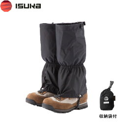 イスカ ISUKA ウェザーテック ライトスパッツ ブラック ゲイター 透湿防水 防風 キャンプ 登山 アウトドア 247101 ISU247101