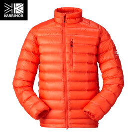 カリマー karrimor メンズ レディース ダウンジャケット ウルトラ フェザー ジャケット ultra feather jkt K.Orange パッカブル 撥水 抗菌 KAR1015490930