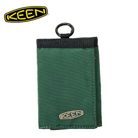 キーン ユニセックス ハーベスト マテリアル フォルダブル ウォレット KEEN UNISEX HARVEST MATERIAL FOLDABLE WALLET GREEN×BROWN KEE1028482