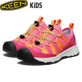 キーン KEEN キッズ ジュニア 靴 モトゾア スニーカー MOTOZOA SNEAKER Youth Jazzy/Evening Primrose 軽量 KEE1028742