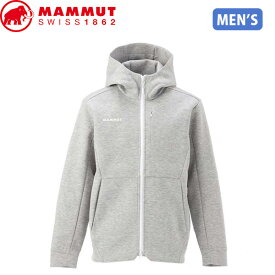 マムート メンズ ジップアップフーディー 1014-04980 MAMMUT Dyno 2.0 ML Hooded Jacket AF Men platinum melange MAM10140498000712