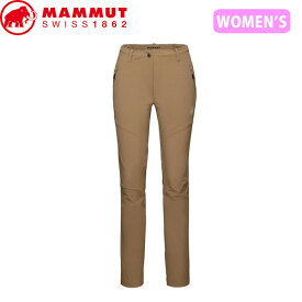 マムート レディース ロングパンツ 1021-00810 MAMMUT Trekkers 3.0 SO Pants AF Women dark sand MAM1021008107494