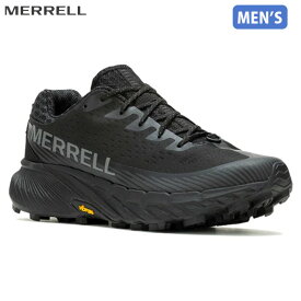 メレル MERRELL メンズ トレイルランニングシューズ アジリティー ピーク 5 ブラック/ブラック トレラン アウトドア MERJ068045