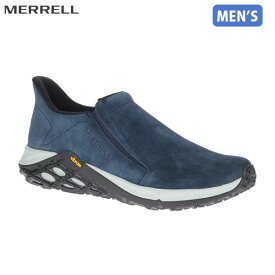 メレル MERRELL ジャングル モック 2.0 ネイビー メンズ スリッポン ビジネスシューズ 撥水 スエードレザー J5002205 MERJ5002205